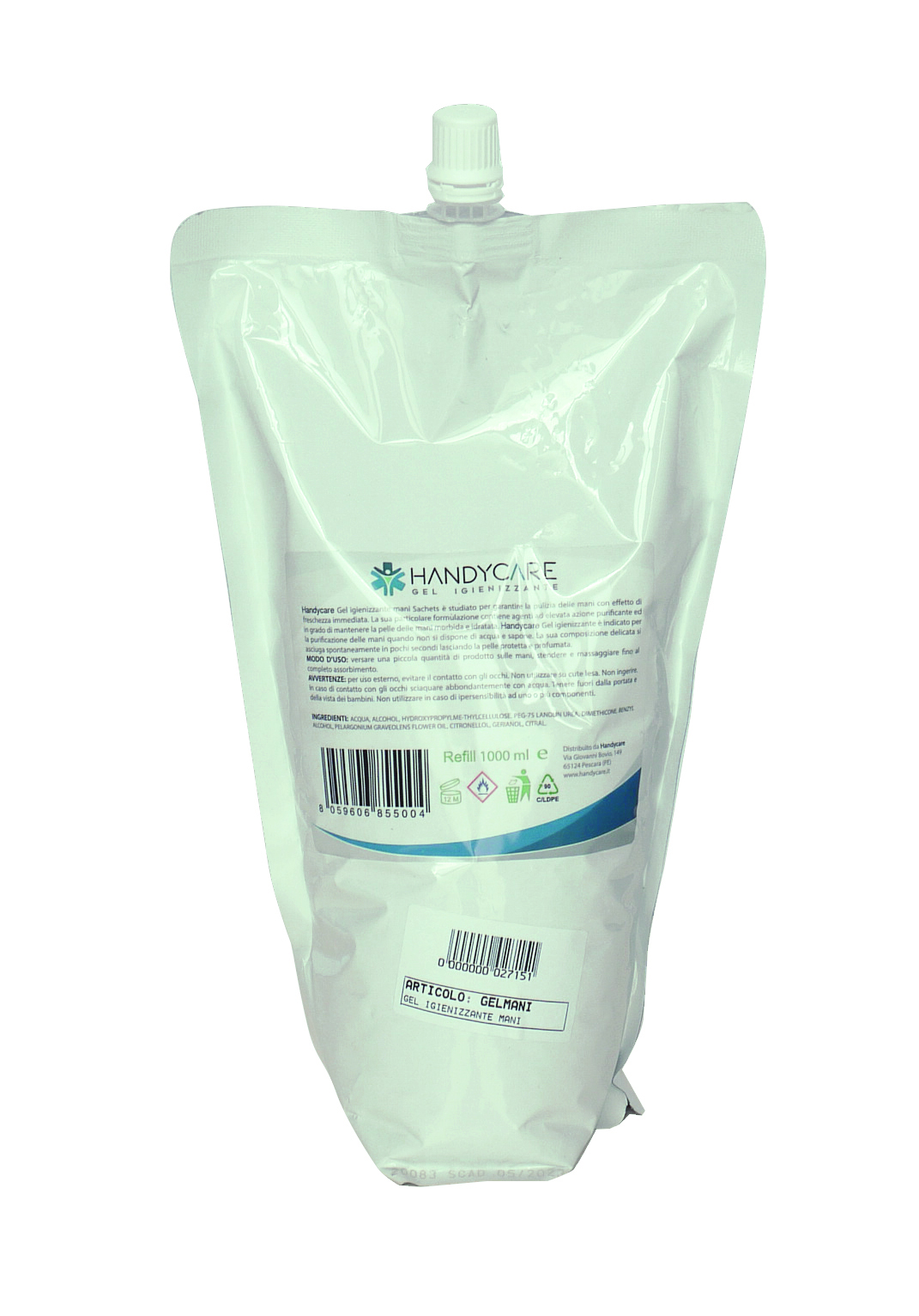HANDYCARE GEL IGIENIZZANTI MANI