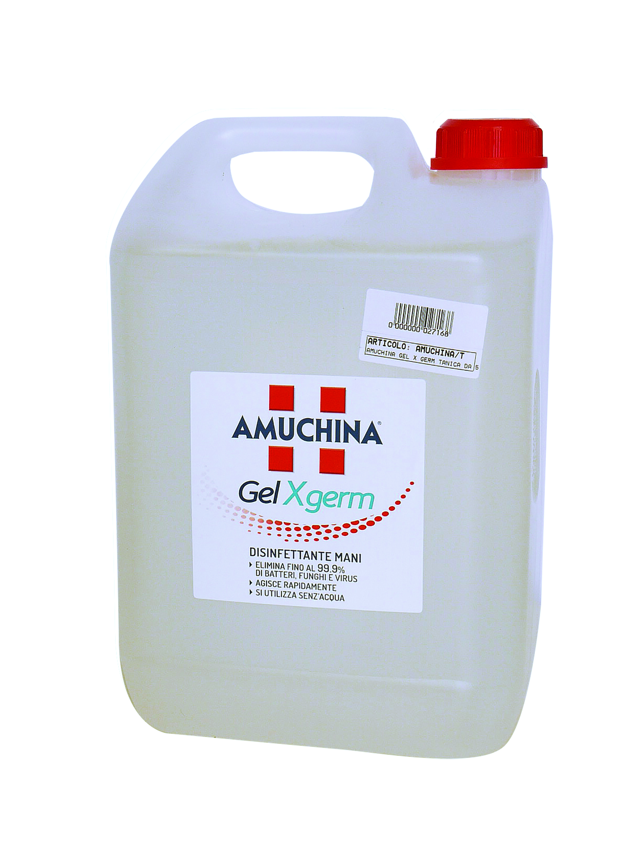 AMUCHINA GEL XGERM TANICA 5 LT
