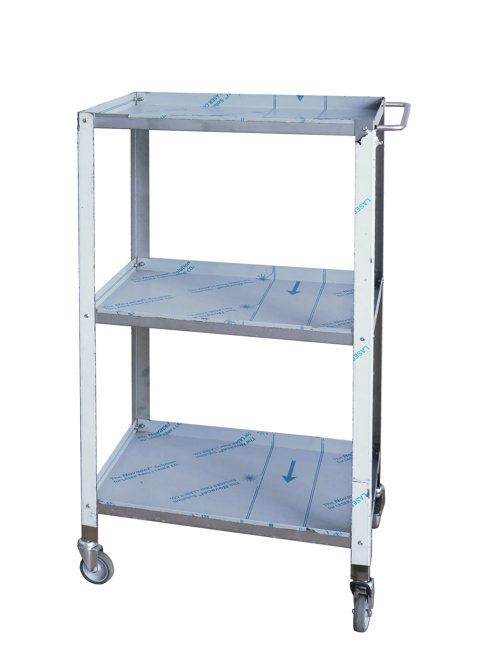 CARRELLO IN ACCIAIO 3 RIPIANI