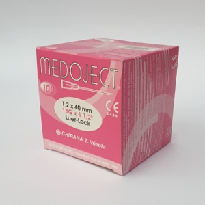 AGHI IPODERMICI  18G 1.20x40MM ROSA