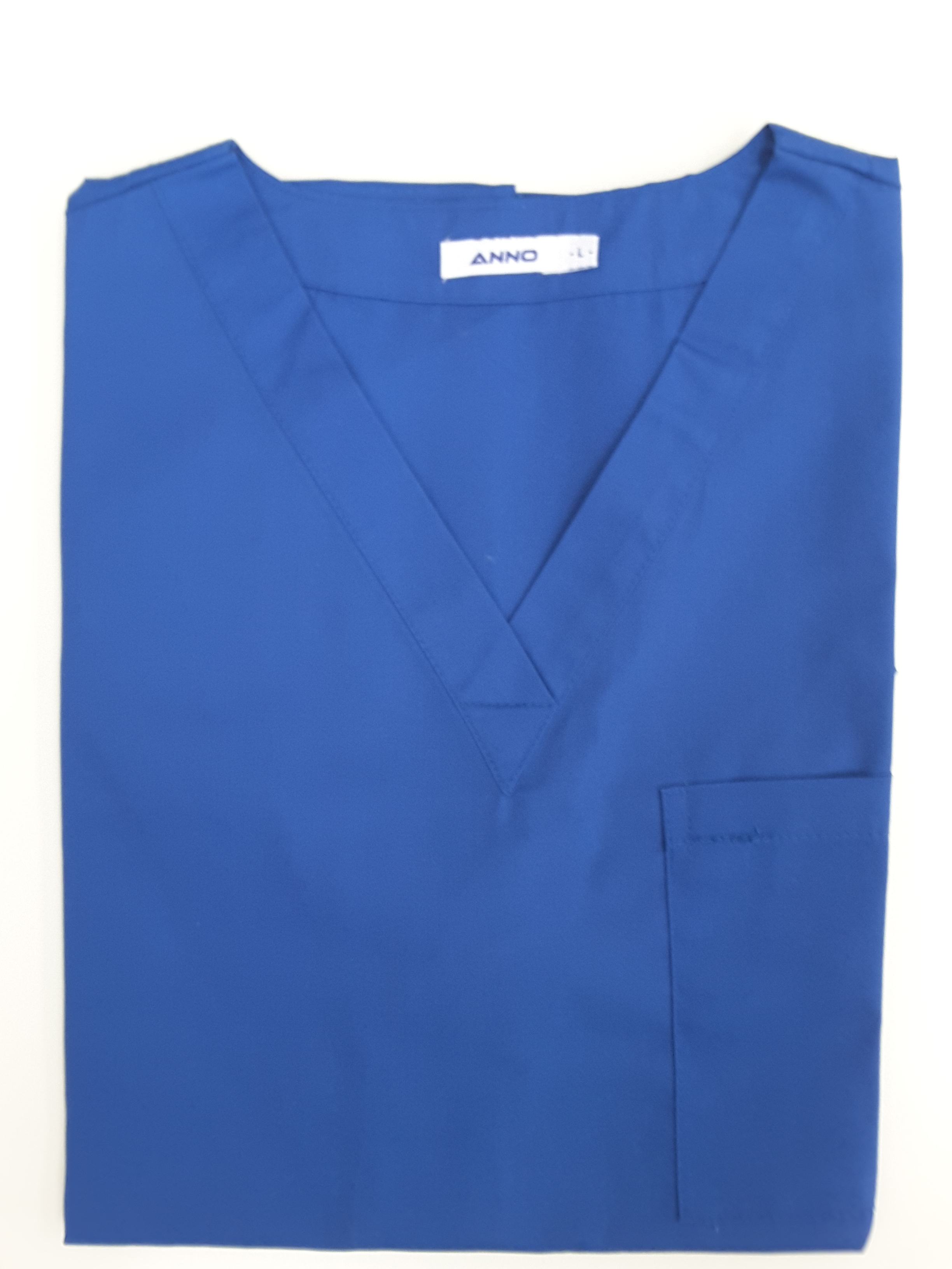 CASACCA TINTA UNITA BLU ELETTRICO
