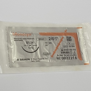 MONOSYN AGO TRIANGOLARE USP 2/0 - 3 EP