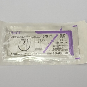 SAFIL VIOLET USP 3/0 - 2 EP - Lung. 70 cm