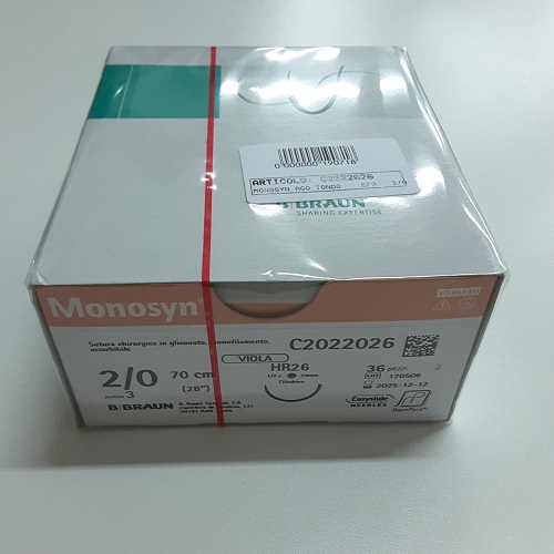 MONOSYN AGO TONDO USP2/0 - 3 EP