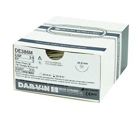 Dar-vin pds ago tondo 26mm DE386M-36 cf. 36 pz.