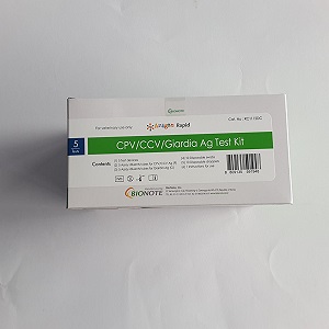 DIARRHEA CANINA Tripla - kit 5 test (CPV/CCV/GIARDA Ag.)