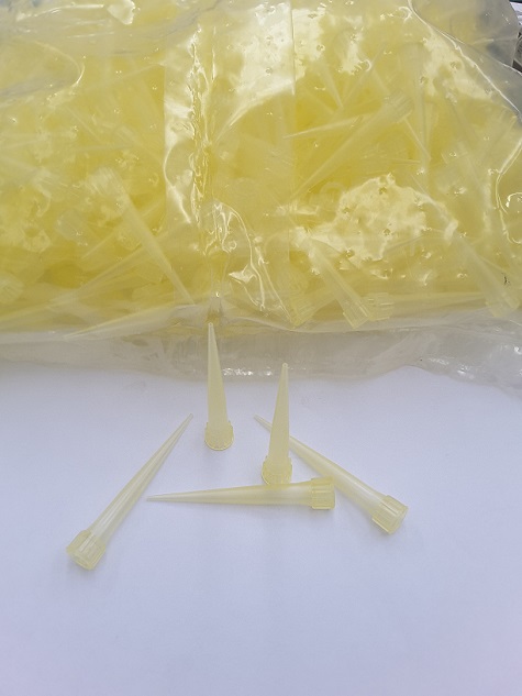 Puntali gialli tipo Eppendorf