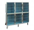 Gabbia da ricovero in pvc - 6 posti