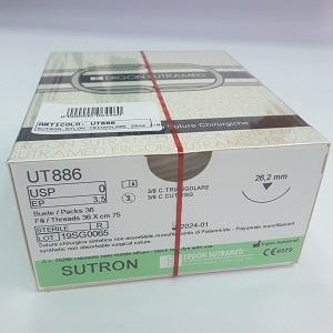 Sutron ago triangolare 26mm UT886
