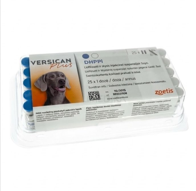 VERSICAN PLUS DHPPI 25 FL + 25 FL