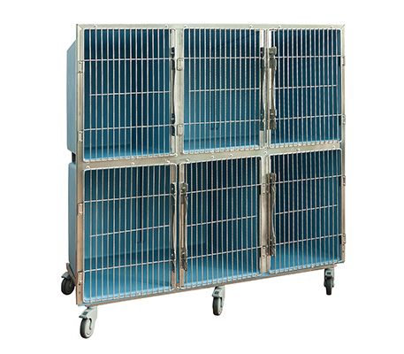 Gabbia da ricovero in pvc - 6 posti