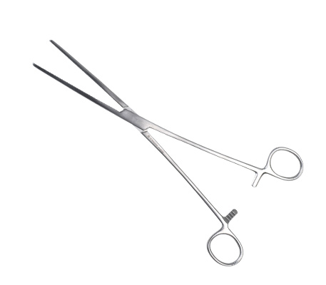 Pinza intestinale Doyen dritta 240mm.